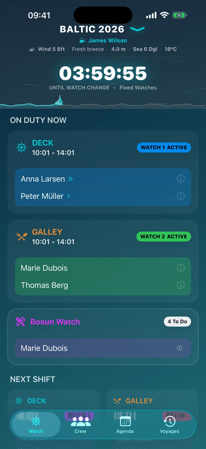 Fixed System — clock screen